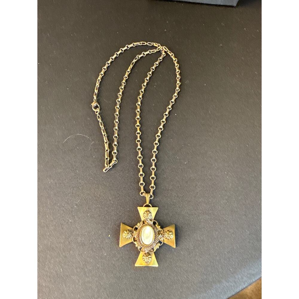 Vintage Cross Necklace